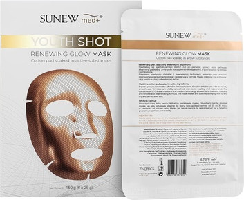 Омолаживающая укрепляющая маска для лица Youth Shot SuneMed