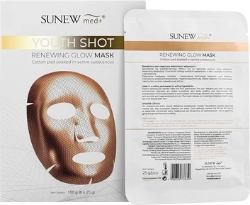 Омолаживающая укрепляющая маска для лица Youth Shot SuneMed
