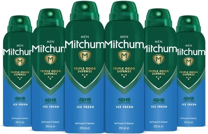 Дезодорант-спрей и антиперспирант Mitchum Ice Fresh