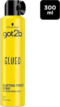 Лак для волос Schwarzkopf Got2b Glued Blasting Freeze Spray Сильная фиксация