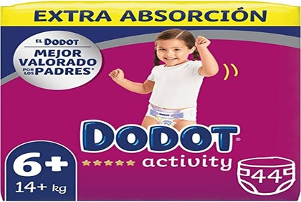 Детские подгузники Dodot Размер 6