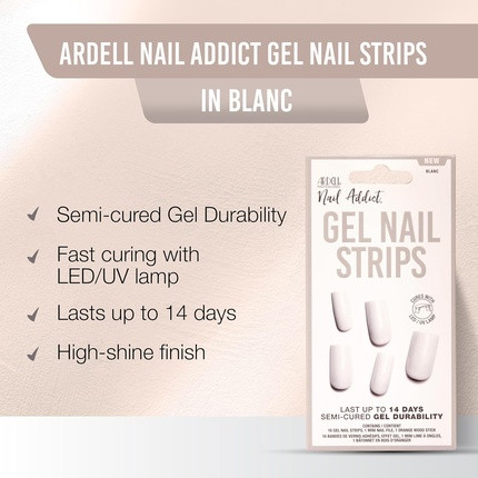 Полузапеченные гелевые накладные ногти Ardell Nail Addict