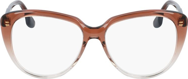 Коричневые очки Victoria Beckham из ацетата