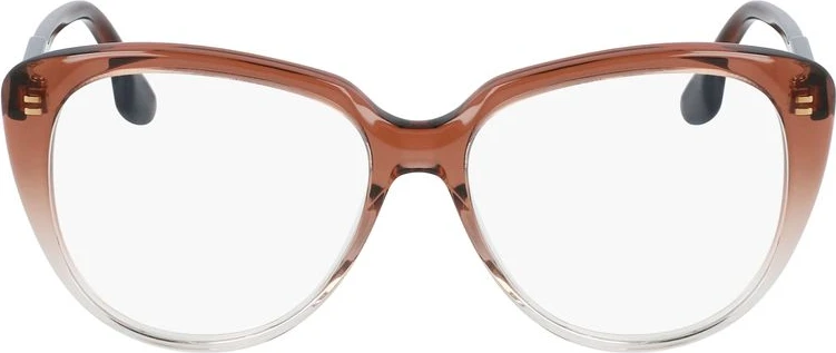 Коричневые очки Victoria Beckham из ацетата