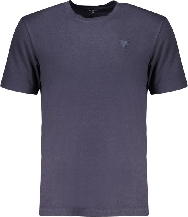 T-Shirt Guess Shoes Blu Grey Modal Men