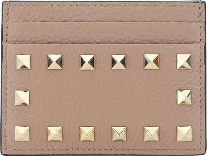 Кошелек Valentino Garavani Розовый из телячьей кожи