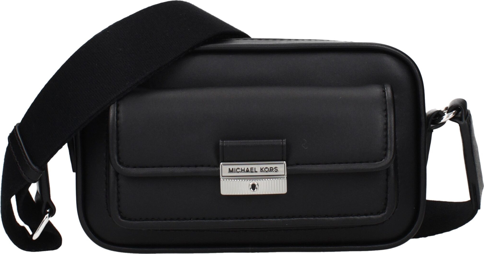 Michael Kors Черная кожаная сумка через плечо