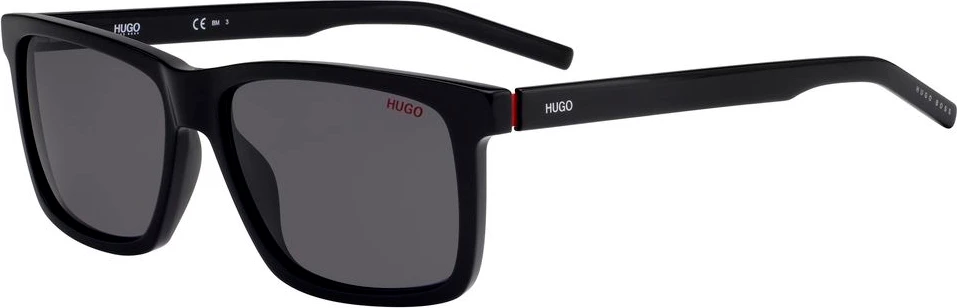 Черные солнцезащитные очки Hugo Boss из ацетата