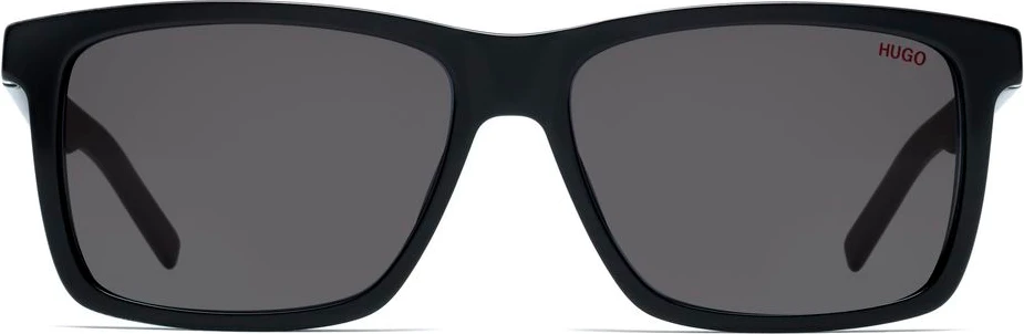 Черные солнцезащитные очки Hugo Boss из ацетата