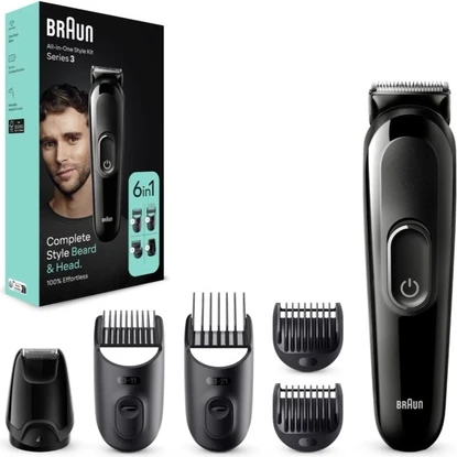 Триммер для волос и бороды BRAUN