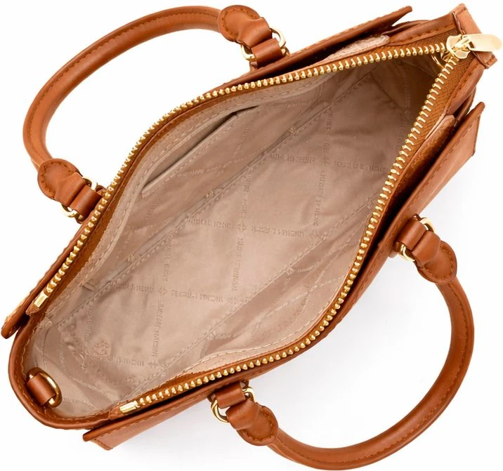 Коричневая сумка Michael Kors из канваса
