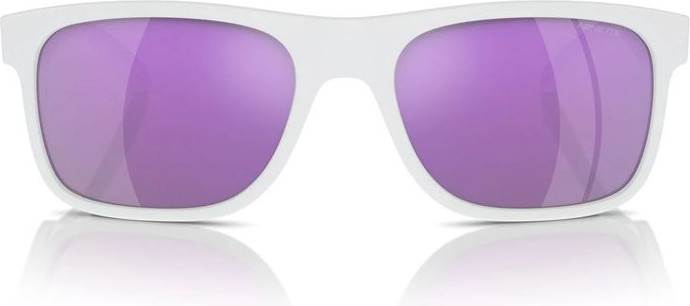 Белые солнцезащитные очки Arnette из смолы