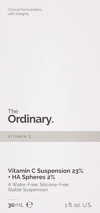 The Ordinary Сыворотка с витамином С 23% и сферами гиалуроновой кислоты 2% 30 мл
