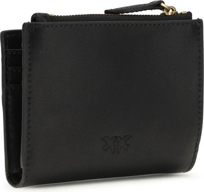 Кошелек Pinko из черной телячьей кожи Bos Taurus