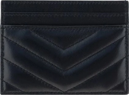 Кошелек Черный Овечья кожа Ovis Aries Aries Saint Laurent