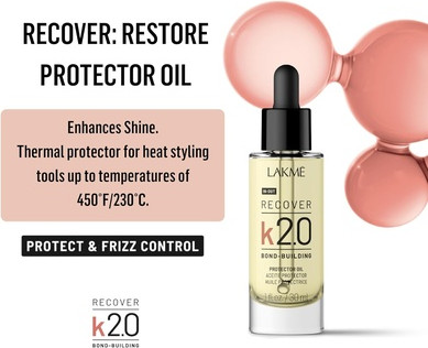 Масло для волос Lakme K20 Recover Restore Protector
