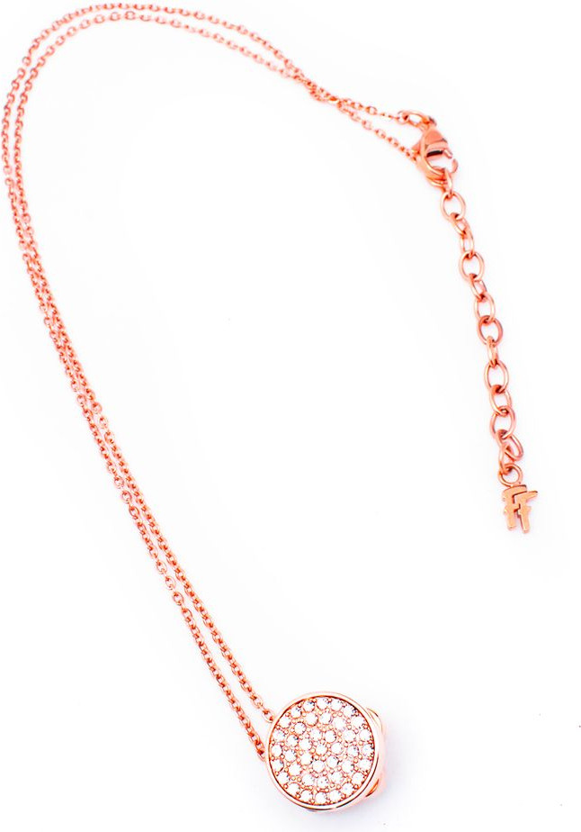 Розовое металлическое ожерелье Dolci Follie