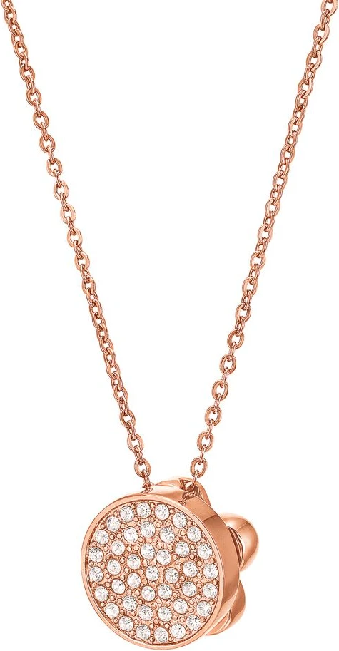 Розовое металлическое ожерелье Dolci Follie