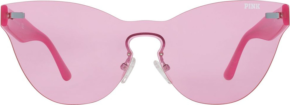 Розовые пластиковые солнцезащитные очки Victoria's Secret