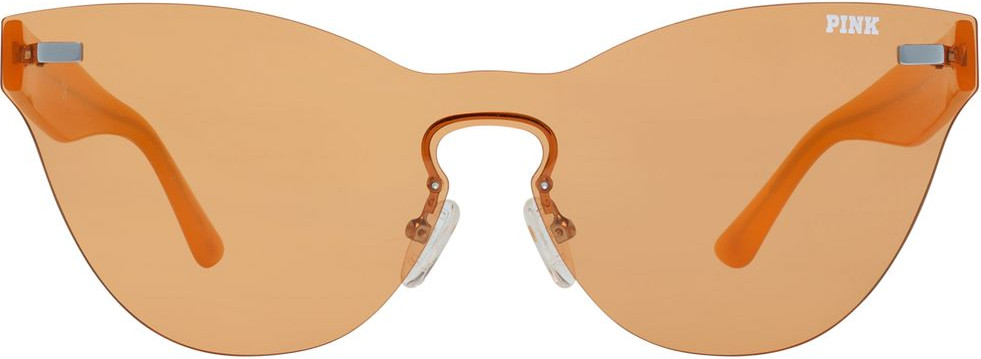 Оранжевые пластиковые солнцезащитные очки Victoria's Secret