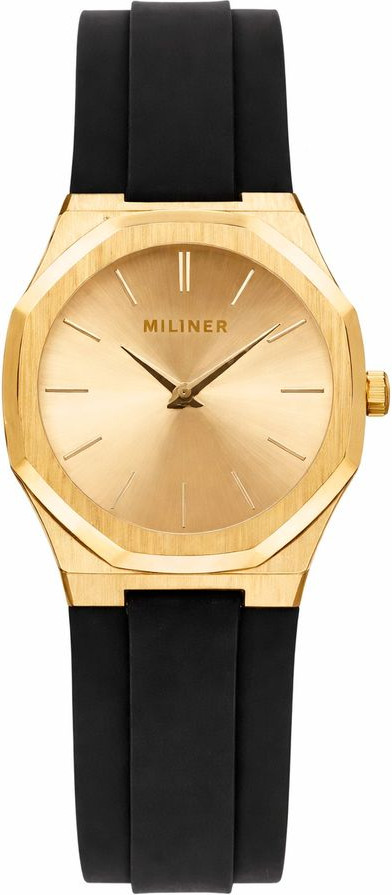 Черные синтетические спортивные часы Millner
