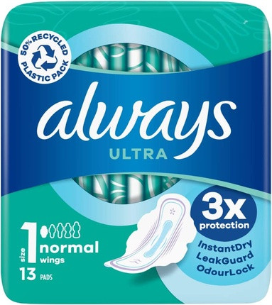 Always Ultra Normal Plus Sanitary Napkins