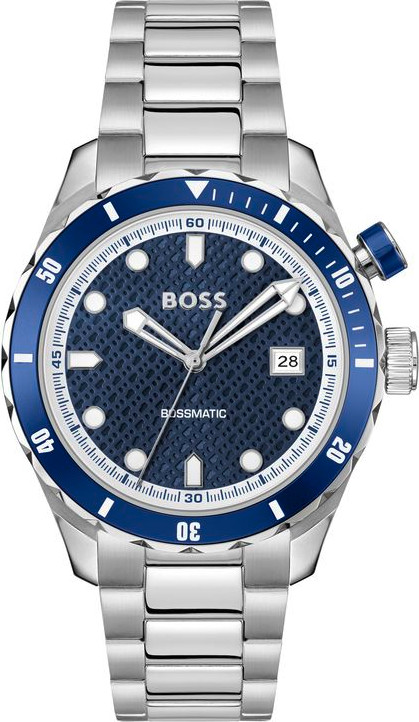Серые часы Hugo Boss из нержавеющей стали