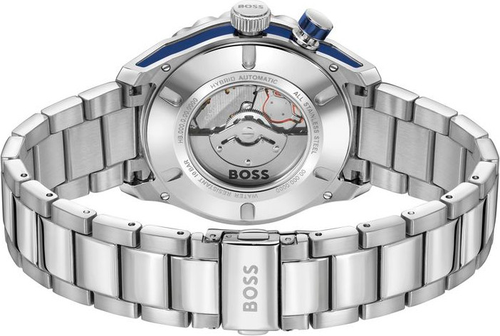 Серые часы Hugo Boss из нержавеющей стали