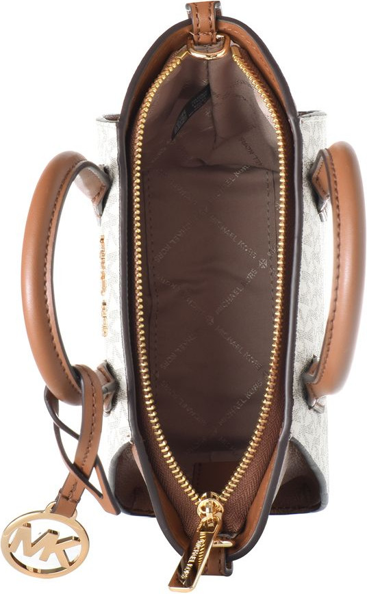 Бежевая сумка Michael Kors из канваса