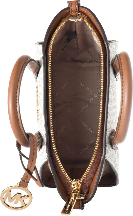 Бежевая сумка Michael Kors из канваса