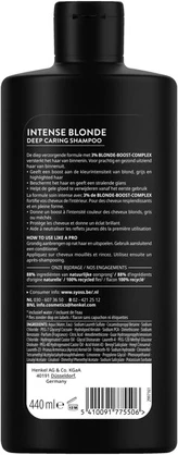 Шампунь Syoss Intense Blonde Deep Caring
