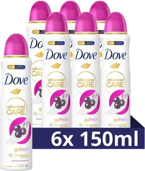 Дезодорант-спрей Dove Go Fresh Ягоды асаи и кувшинка