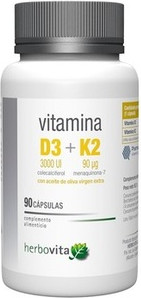 Витамин D3 K2 Капсулы Herbovita