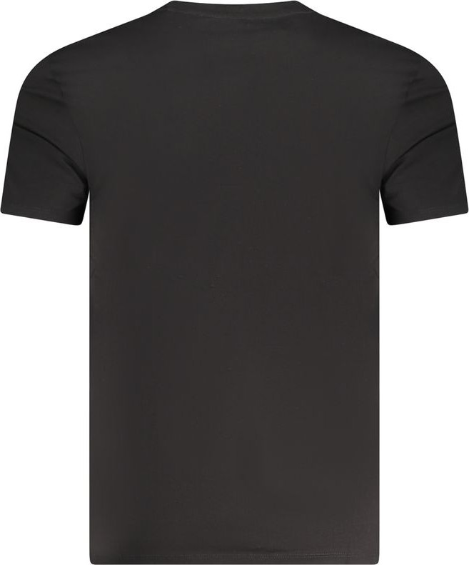 T-Shirt Guess Shoes Black Cotton Men's