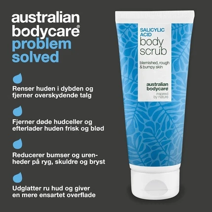 Скраб для тела с салициловой кислотой Australian Bodycare