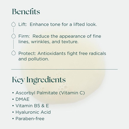 Cesta Face Serum Lifts, Firms & Protects with Vitamin C Jan Marini