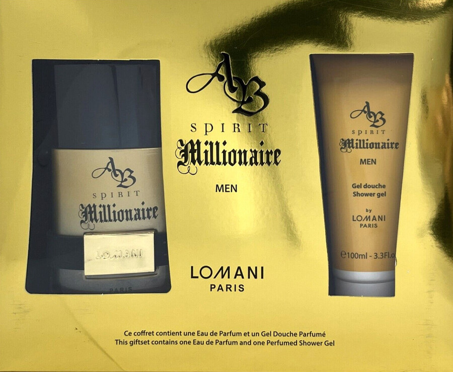 Подарочный набор парфюмерии Lomani AB Spirit Millionaire