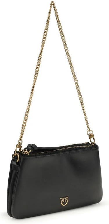 Сумка Pinko Black Calf Leather Bos Taurus на плечо