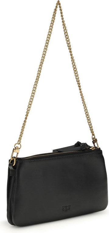 Сумка Pinko Black Calf Leather Bos Taurus на плечо