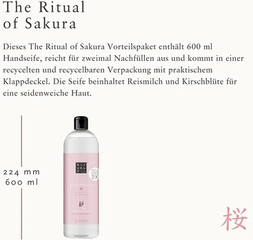 Hand Wash Rituals The Ritual of Sakura Refill