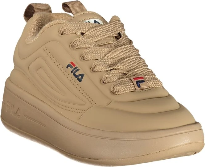 Коричневые спортивные кроссовки Fila из полиэстера
