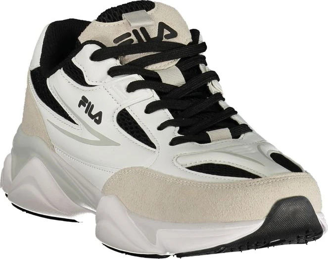 Белые спортивные кроссовки Fila из полиэстера