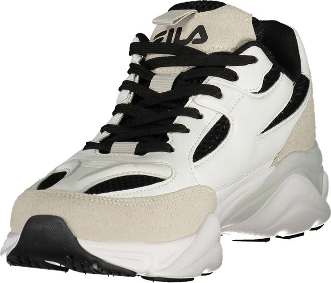 Белые спортивные кроссовки Fila из полиэстера