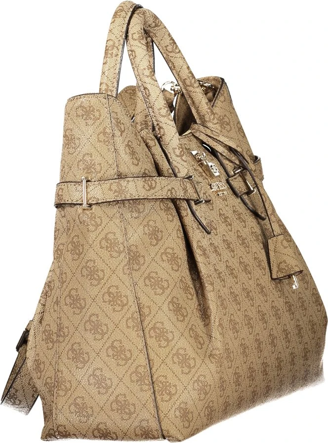 Сумка Guess Shoes Бежевая Полиуретан Женская
