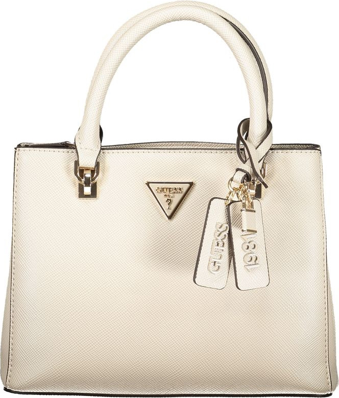 Женская сумка Guess Shoes Бежевая из полиуретана