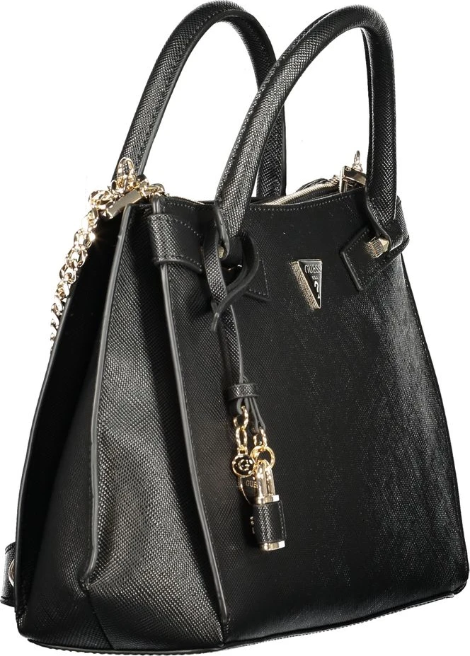 Черная женская сумка Guess Shoes из полиуретана