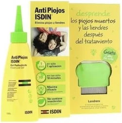 Isdin Antilice Pediculicide Gel 100мл Набор с расческой от вшей