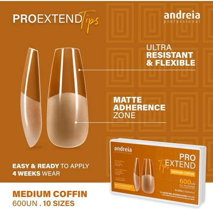 Типсы для ногтей Andreia
