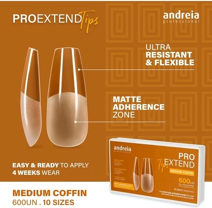 Типсы для ногтей Andreia