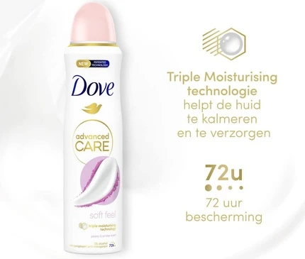 Dove Soft Feel Deodorant Spray
